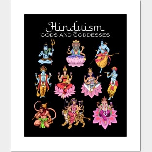 Gods of Hinduism Posters and Art